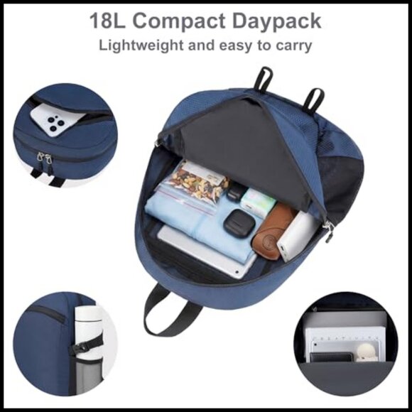 Lightweight Foldable Backpack Daypack Water-Resistant Travel Hiking Packable main image 4